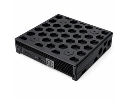 Onder Bureau Houder Geschikt voor Dell OptiPlex Micro 3000 / 5000 / 7000 – Mini PC Beugel – Ruimtebesparende Computer Bevestiging – Bureau Organizer – Kabelmanagement Oplossing – Zwart