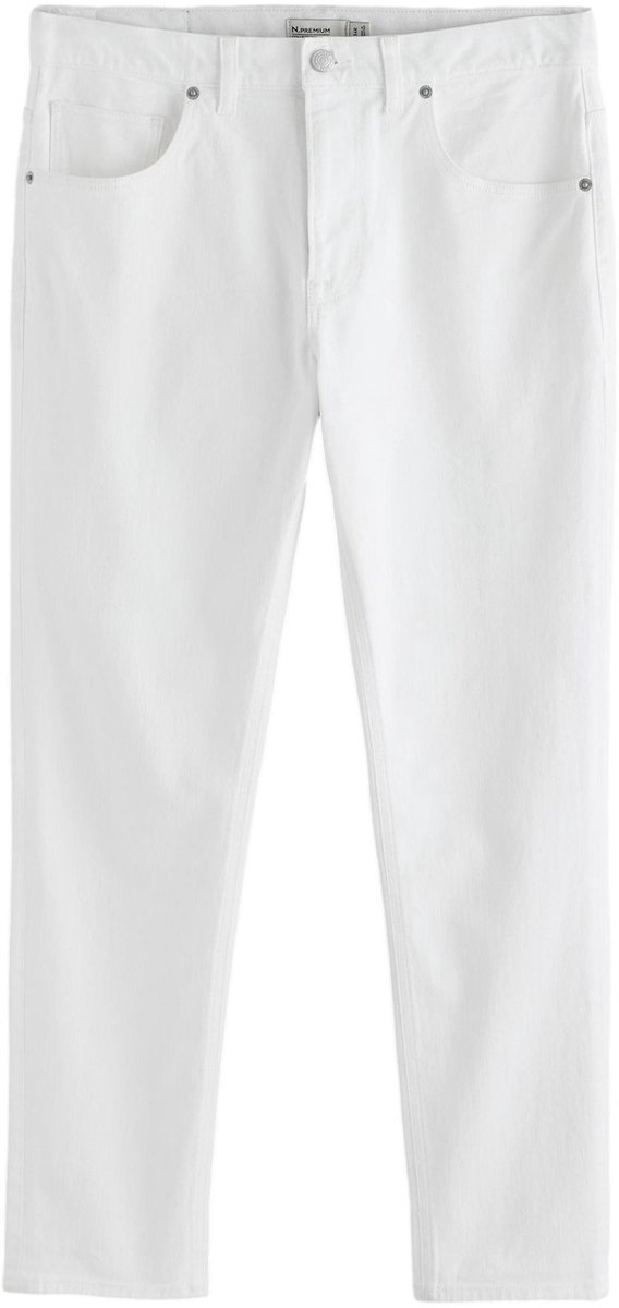 Next - Heren - N. Premium skinny jeans - Wit