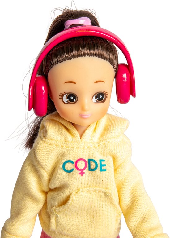 Lottie Coder Girl 18 cm van Merkloos — afbeelding 3