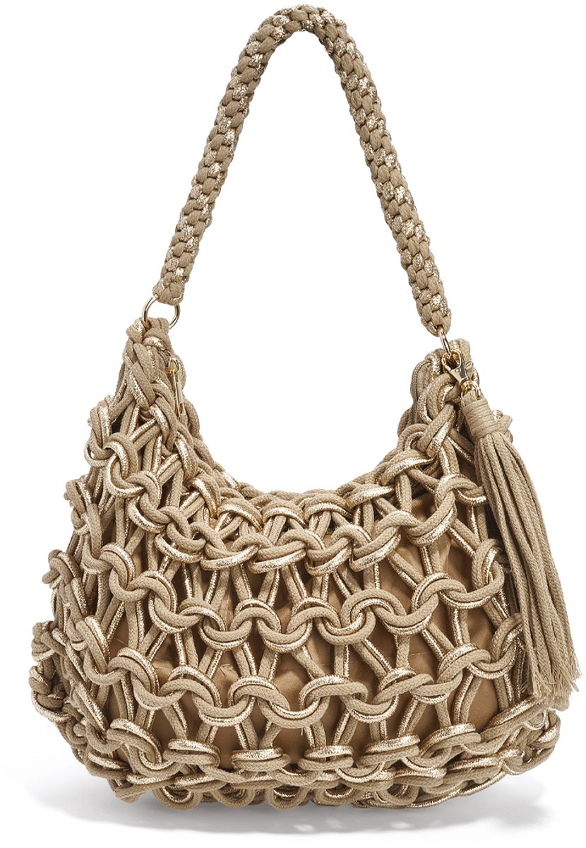 Handtas / Schoudertas - Summer Love Macrame - Zomer - Strand - Trendy