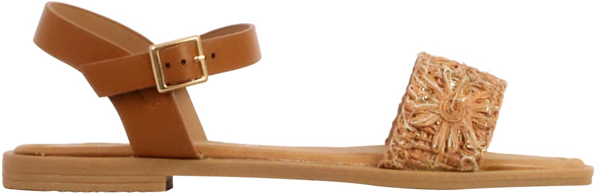 Sandalen met riem en gesp