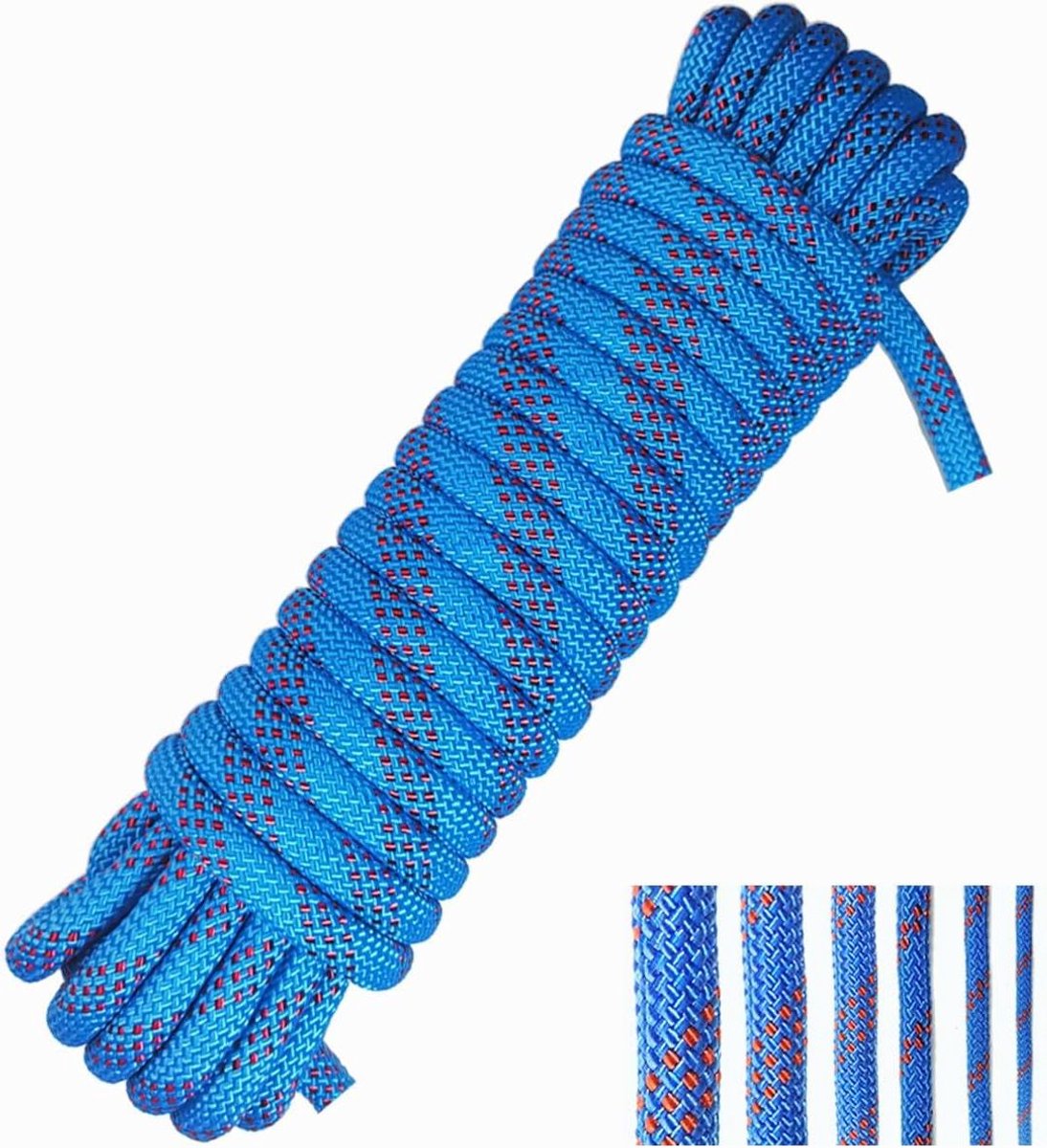 Sterk Touw - Multi-purpose Koord - Boot en Camping - UV-bestendig Slijtvast - 14mm 10 Meter - Blauw