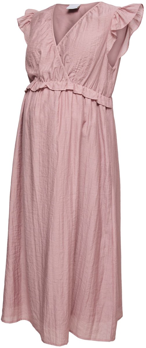 Mamalicious Mama Licious Jurk MLNINNA Zwangerschapsjurk Old Rose
