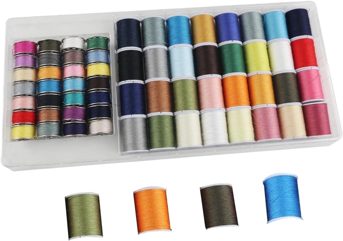 Naaiset - Borduurgaren - Kledingreparatie - Direct op machine - 60 kleuren