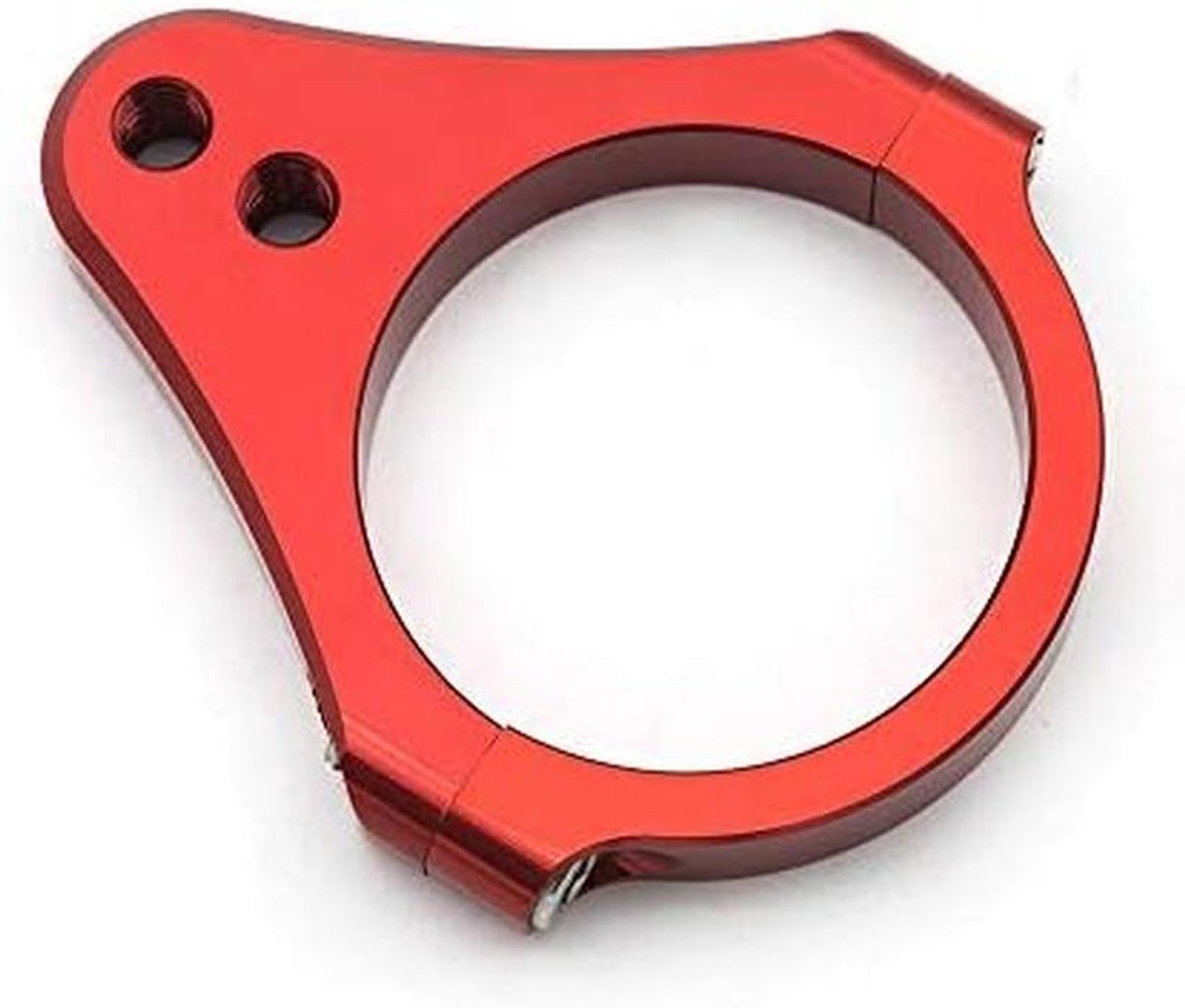 Stuurdemper Klem - Motorfiets Montage - Stabiliteit Verbeteren - Universele Pasvorm - 39mm Diameter - Rood