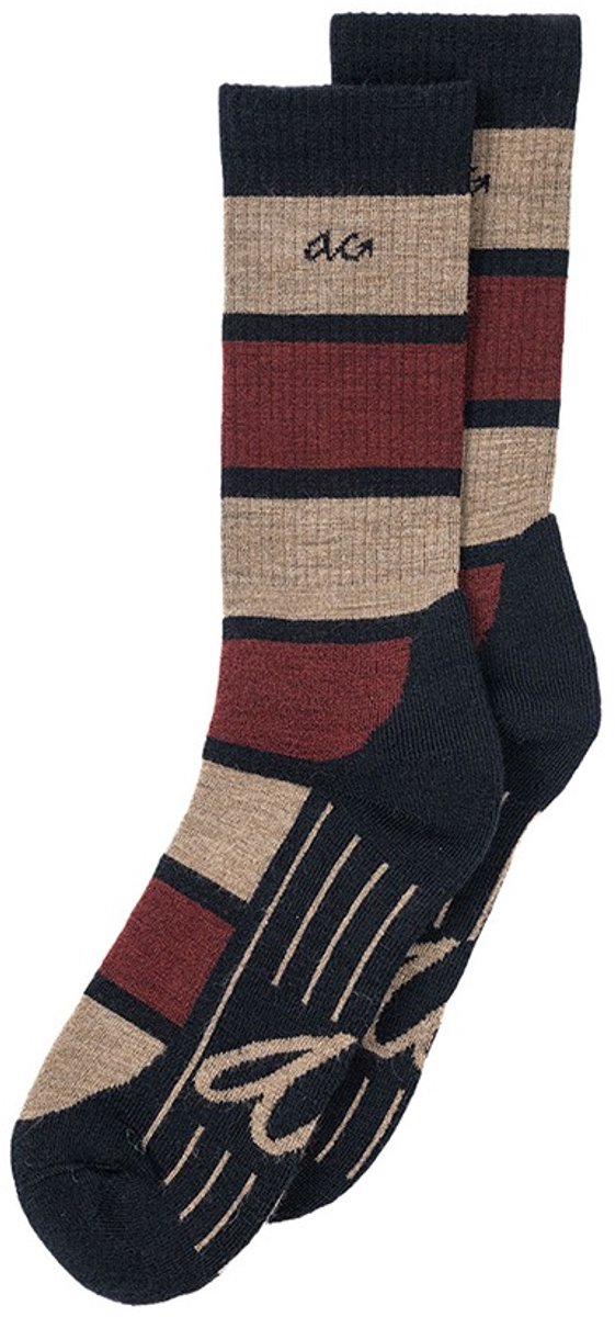 Alfredo Gonzales Wandelsok Wol Hike plain AG-SW-HIPATCH 131 M 42-45 Multicolor