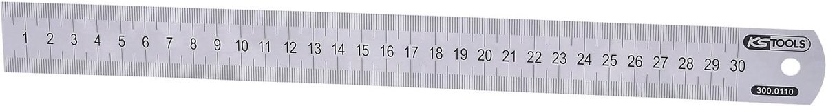 Flexibele Liniaal - Meetlat Staal - Precisie Meten - Gegraveerde Cijfers - 150cm Lengte - Zwart