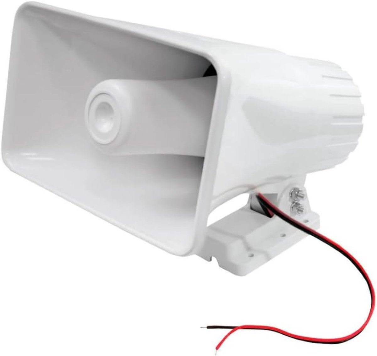 Hoorn Speaker - Megaphone Speaker - Binnen en Buiten - 65 Watt Maximaal Vermogen - 20cm Speaker
