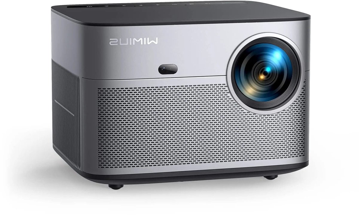 Wimius - Beamer - Projector Beamer - Mini Meamer - Full HD 1080P - 1920x1080dpi - Automatische focus - met WiFi - 15000lumens