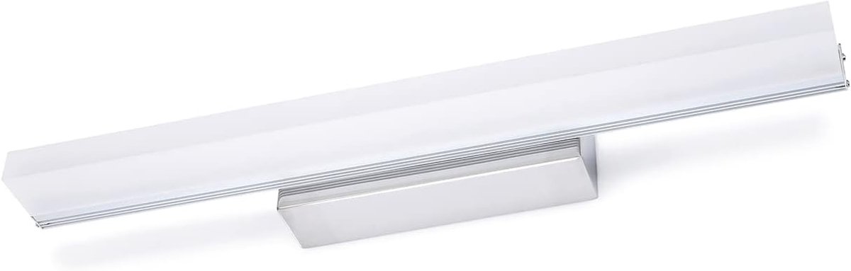 Wandlamp Binnen - LED Lamp - Badkamer Verlichting - Moderne Stijl - 40cm Lengte - Zilver