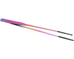 Voedertang Reptielen - Pincet Aquarium - Veilig Voeren - Siliconen Antislip Kop - 27 cm Lang