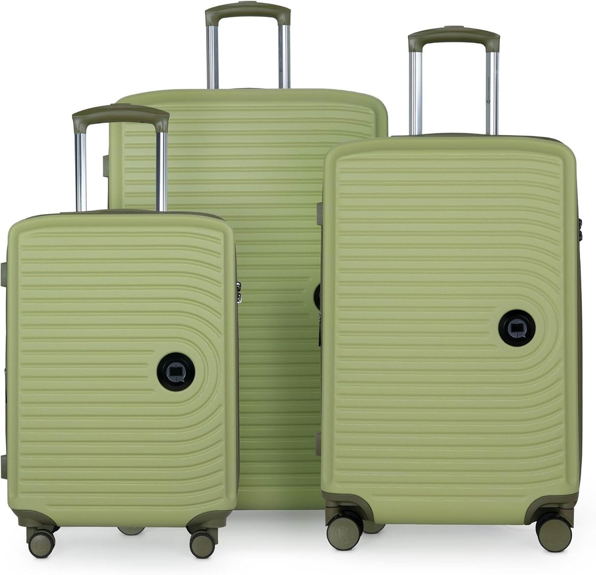 Koffer - Reiskoffer Trolley - Handbagage - Met TSA Slot - 55 x 40 x 20 cm - Turquoise