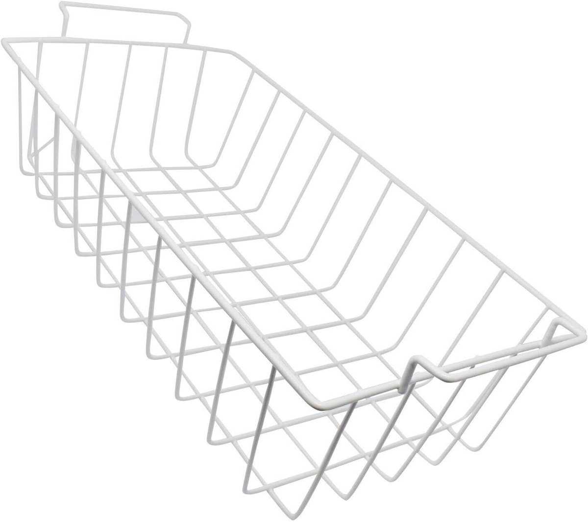 Borst Vriezer Mand - Draad Mand - Bevroren Voedsel Opslag - Metaal Constructie - 480x250x130mm - Wit