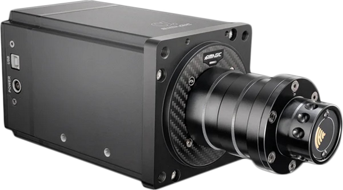 Simagic Alpha Pro Serie - Gaming Stuurwielbasis - 15 Nm Direct Drive - CNC Aluminium Behuizing
