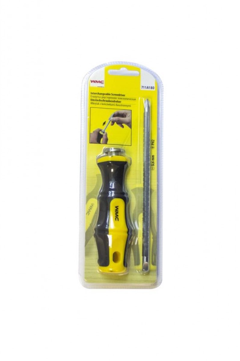 WMC 711A180 - Schroevendraaier - SL6mm - PH2