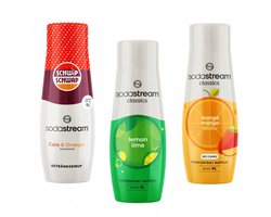 SodaStream – Schwip Schwap, LemonLime, Orange Mango – Fruitig Concentraten Set