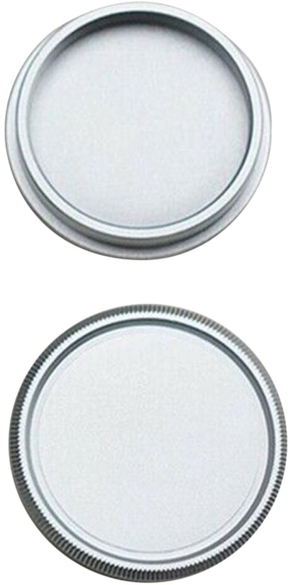 Geschikt voorAluminium achter- en bodylensafdekkap Geschikt voor Leica M39 L39 camera met schroefbevestiging B