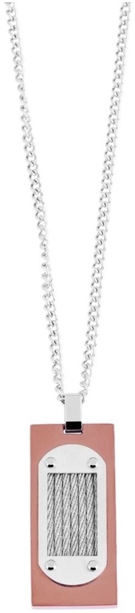 Raptor Raptor unisex ketting met hanger Lenie roestvrijstalen unisex ankerketting, lengte: 60 cm / dikte: 3 mm