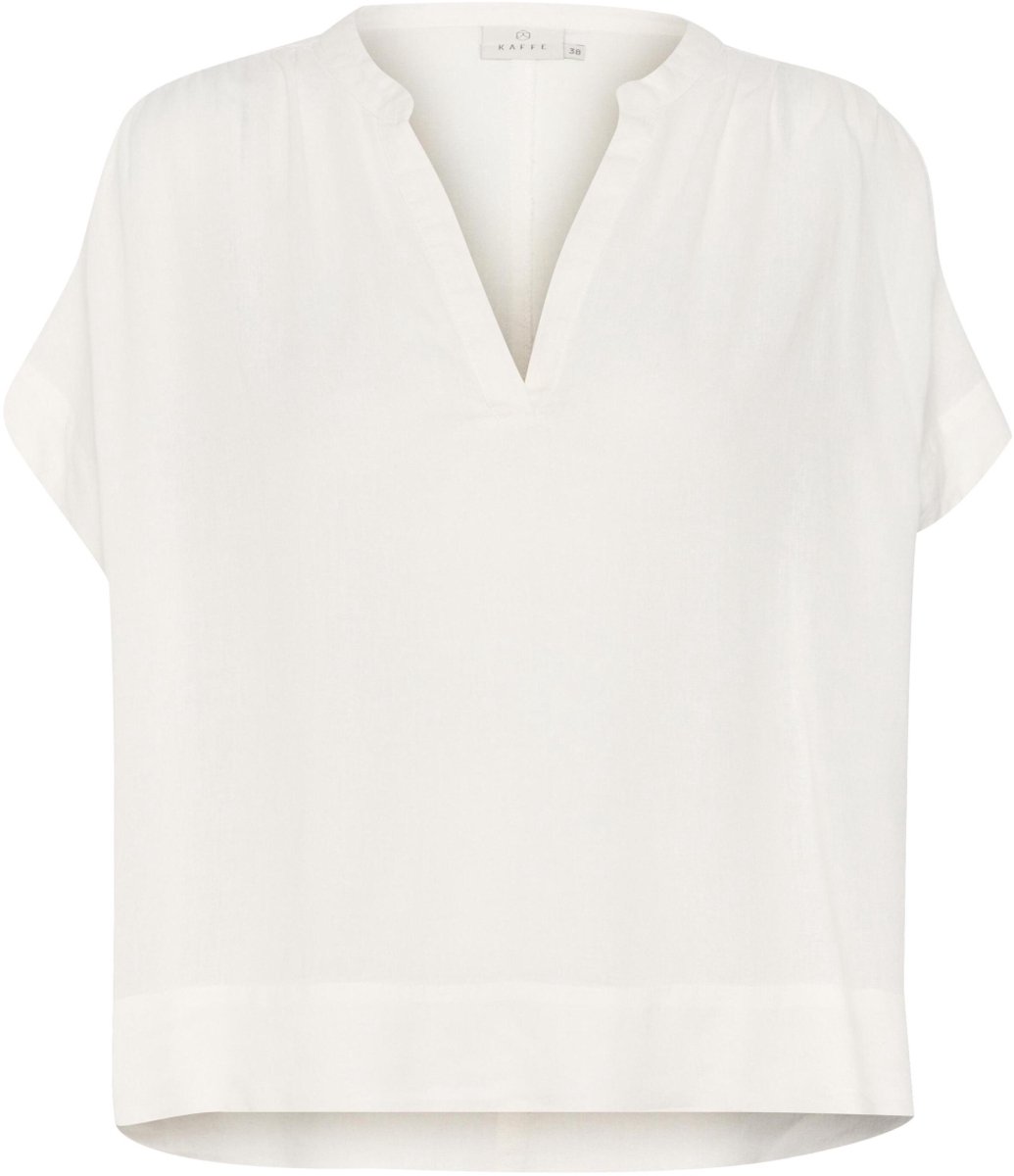 Kaffe KAmilia Wing SL Blouse Dames Blouse - Chalk