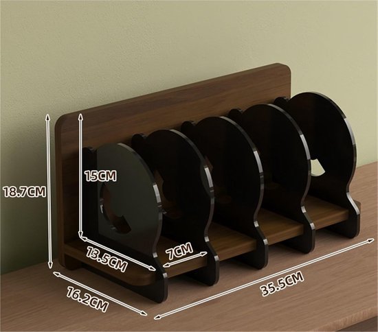 Vinyl Opberger - Cd-rek Display - Muziek Collectie - Retro Stijlvol ...