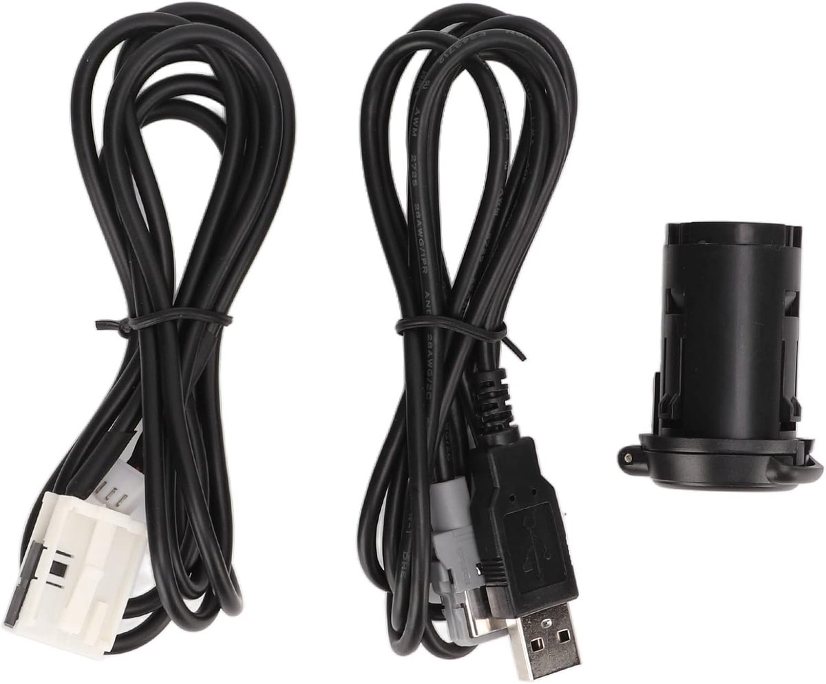 Audio Adapter Kabel - Mannelijke USB AUX - Auto Muziek Streamen - Directe Verbinding - 150cm Lengte - Zwart
