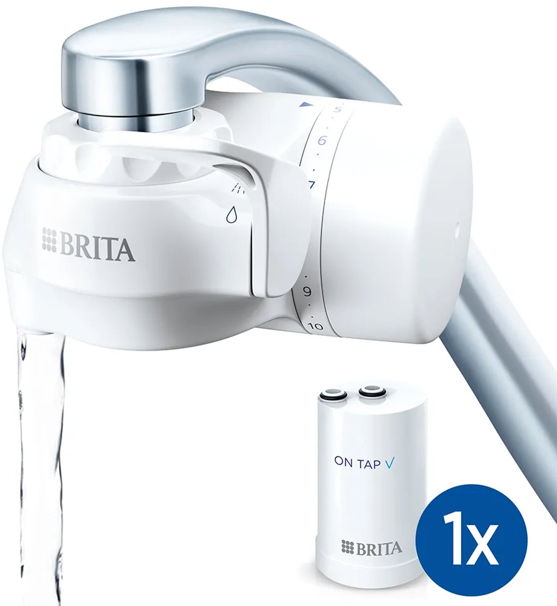 OnTap V Waterfiltersysteem met filter 1 eenheid (Wit)