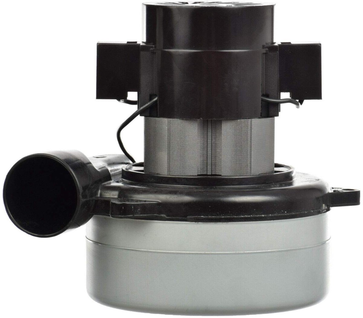 Zuigmotor Reserveonderdeel - Zuigturbine Motor - Vloeren Reinigen - 24V 500W Krachtig - Zie Afbeelding - Zwart