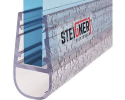 STEIGNER douchestrip, 200cm, glasdikte 3,5/4/ 5 mm, recht, pvc, vervangende afdichting voor douches, UK06
