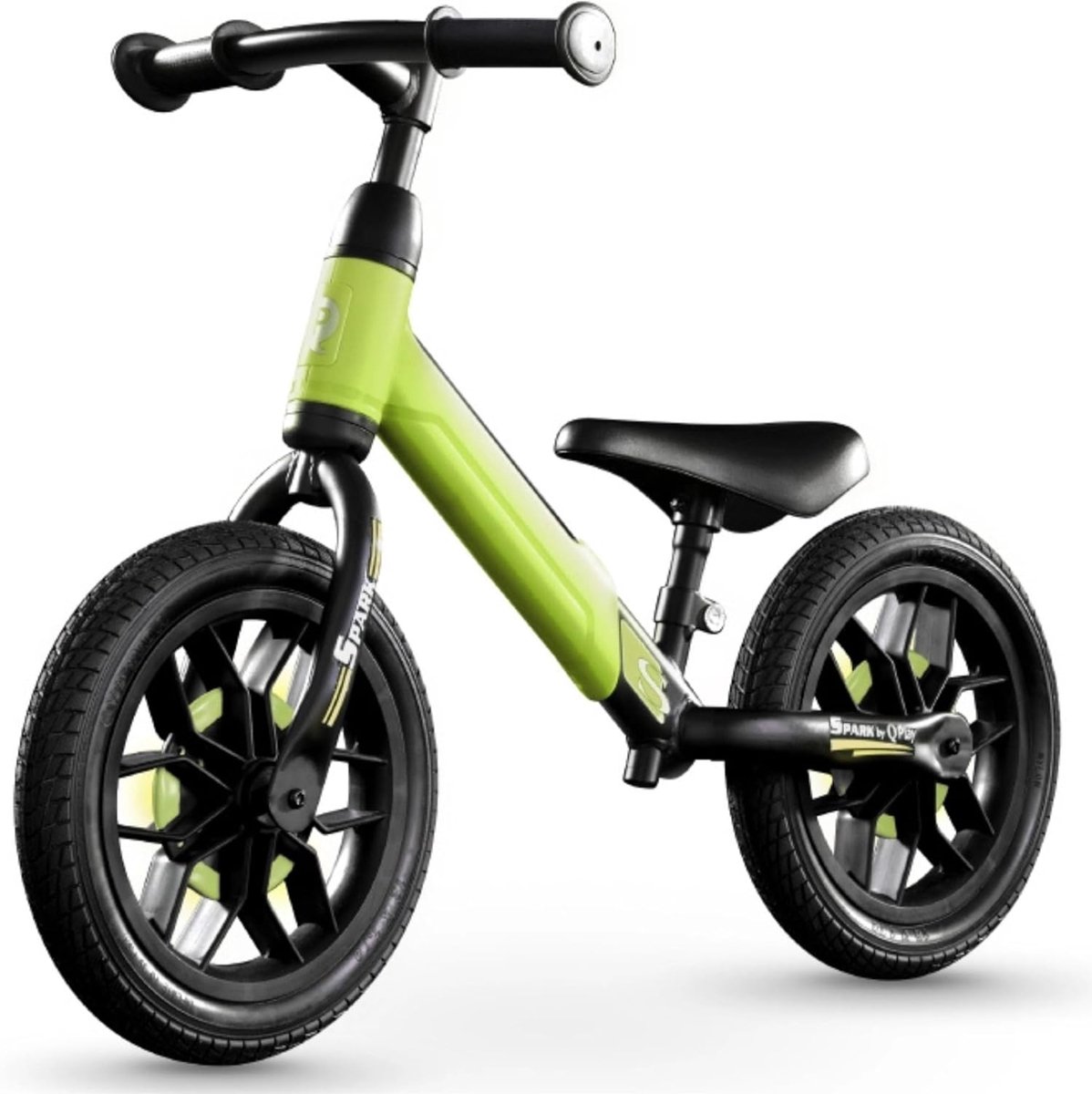 Kinderloopfiets - Eerste fiets - Evenwicht Oefenen - Ledverlichting wielen - 12 Inch - Rood