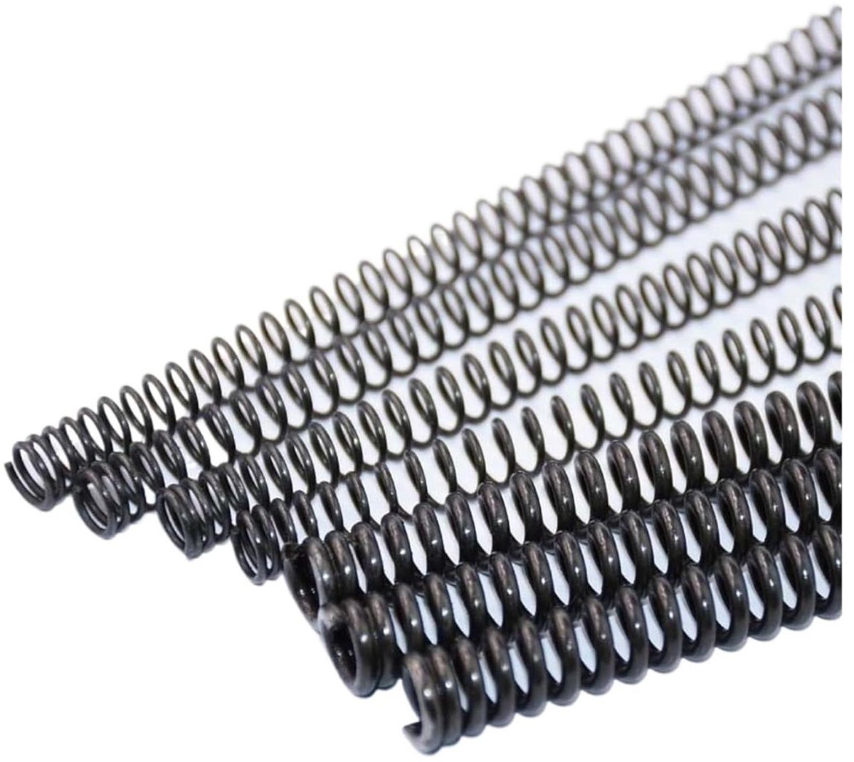 Trekveren met haken - Spanveren staal - Mechanische verbindingen - Stabiele spankracht - 305 mm lengte - Zilverkleurig