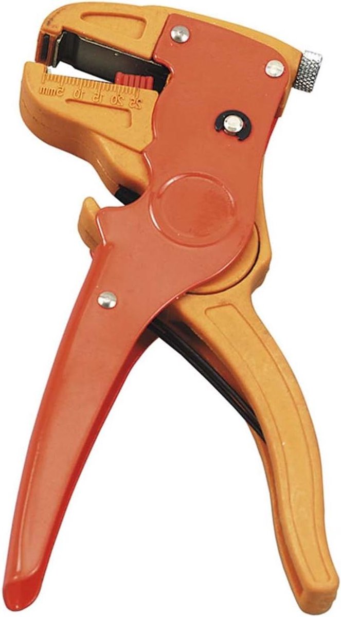Automatische Draadstripper - Krimptang Stripper - Kabels Strippen - Zelfinstellend - 6 mm2 - Oranje