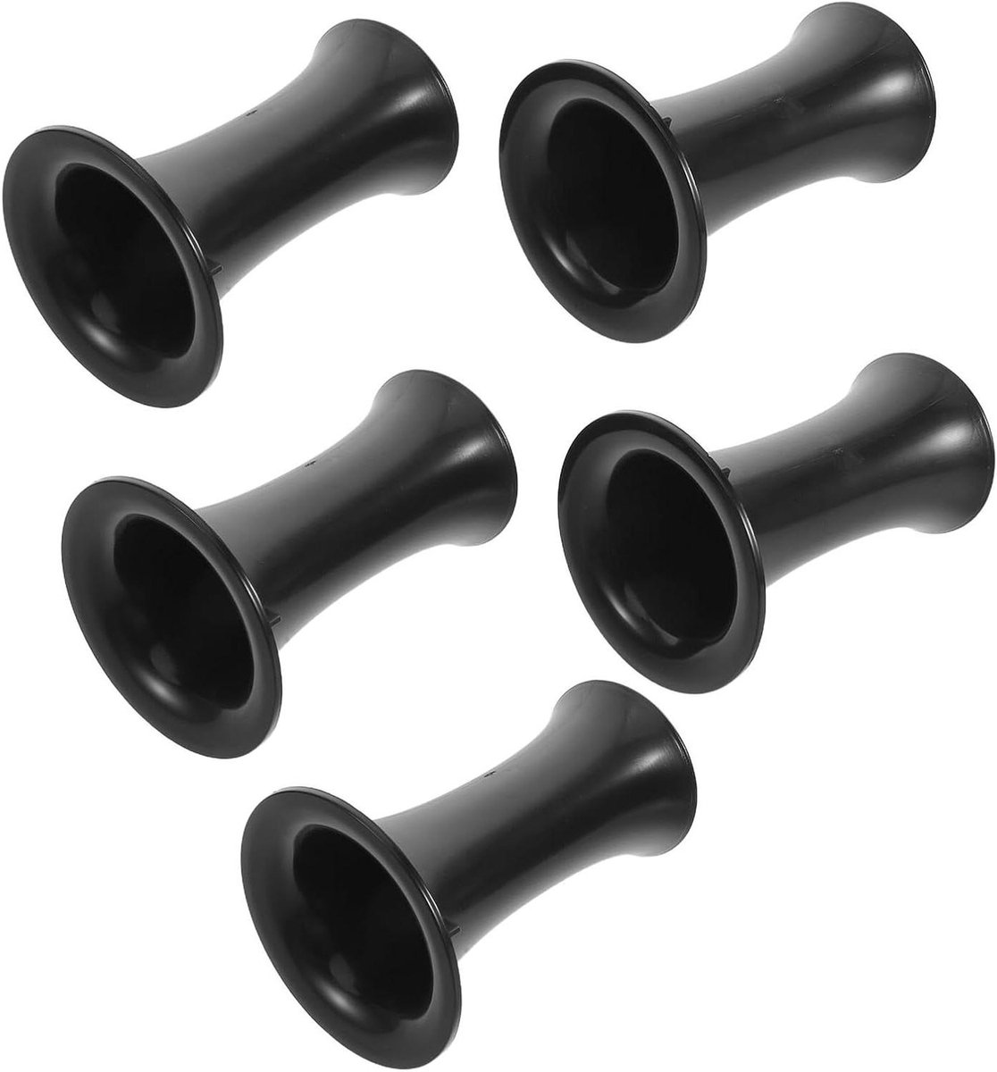 Subwoofer Box Poorten - Ventilatiebuizen Luidsprekers - Audio Verbetering - Minimale Ruisvervorming - 5 Stuks - Zwart