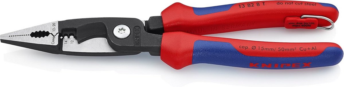 Elektrische Installatietang voor Draad Strippen en Knippen