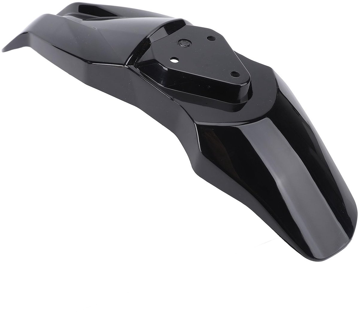 MTTproducts- Modguard Glossy Zwart - Vervangingsmodderguard - Duurzaam ABS - Bescherming voor Talaria Sting X3/MX3/MX4 - Minimaliseert Vuilimpact - Verbeterde Functionaliteit - Modderguard