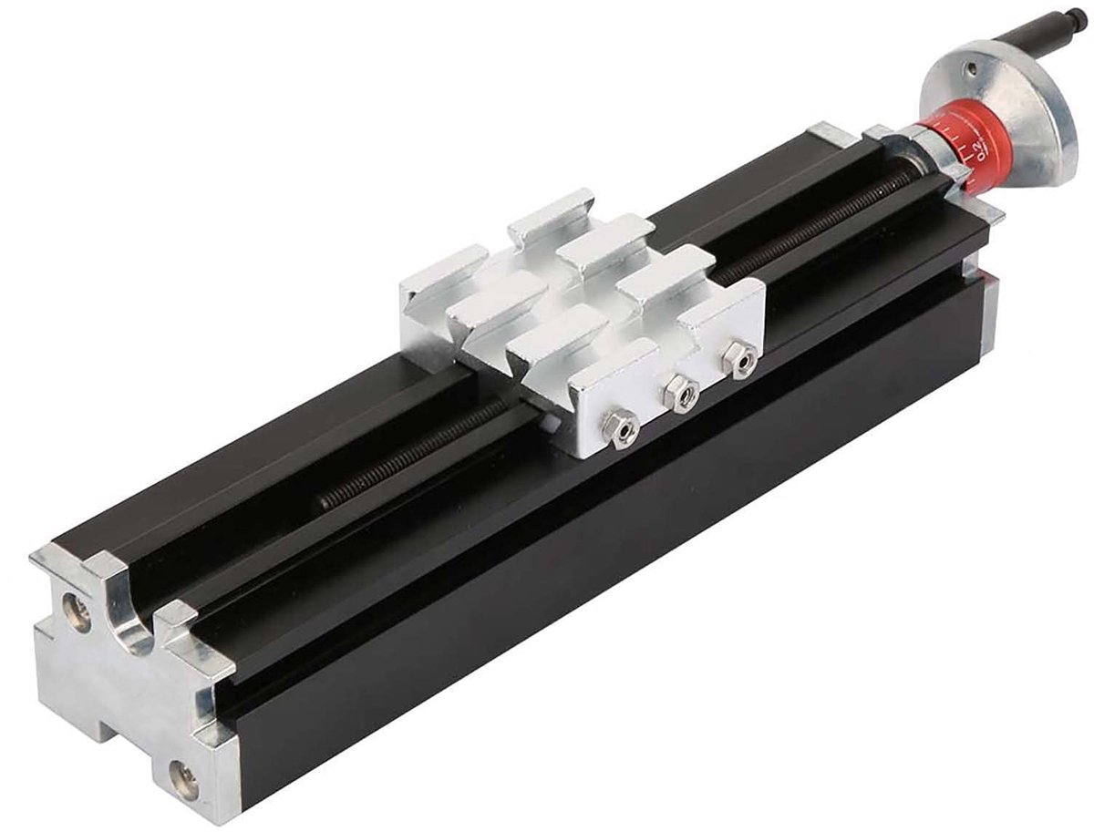 MTTproducts- Dwarsdraaibank Metalen - Mini Draaibank - Schuifblok - ZNC-legering - Aluminiumlegering - Duurzaam Ontwerp - Metaaldraaibank