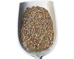 Aquarium Grind - Bodemsubstraat Steen - Aquarium Decoratie - Natuurlijke Esthetiek - 100g - Natuurlijk