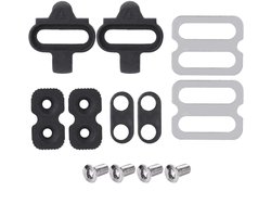 Cosensi- Schoenplaatjes Duurzaam - Compatibel met Shimano PD-M520/M540/M324/M545/M424/M647/M959 - SPD/Schoenplaatjes - Chroom-molybdeenstaal - Roestvrij staal - Stevig en duurzaam - Fietsklemmen