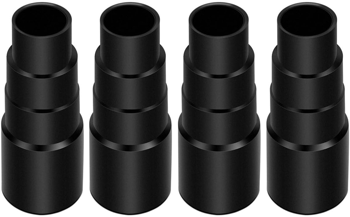 Cosensi - Vacuum Adapter voor Stofafzuiging - 4 stuks set - Effectieve stofafzuiging - Geschikt voor diverse stofzuigers - Hoogwaardige materialen...