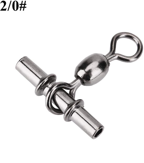 Cosensi - vissen crimp swivel connector - T-vormige carabiner - kruislijn haken - visaccessoires - voor hengelsport van Cosensi — afbeelding 5