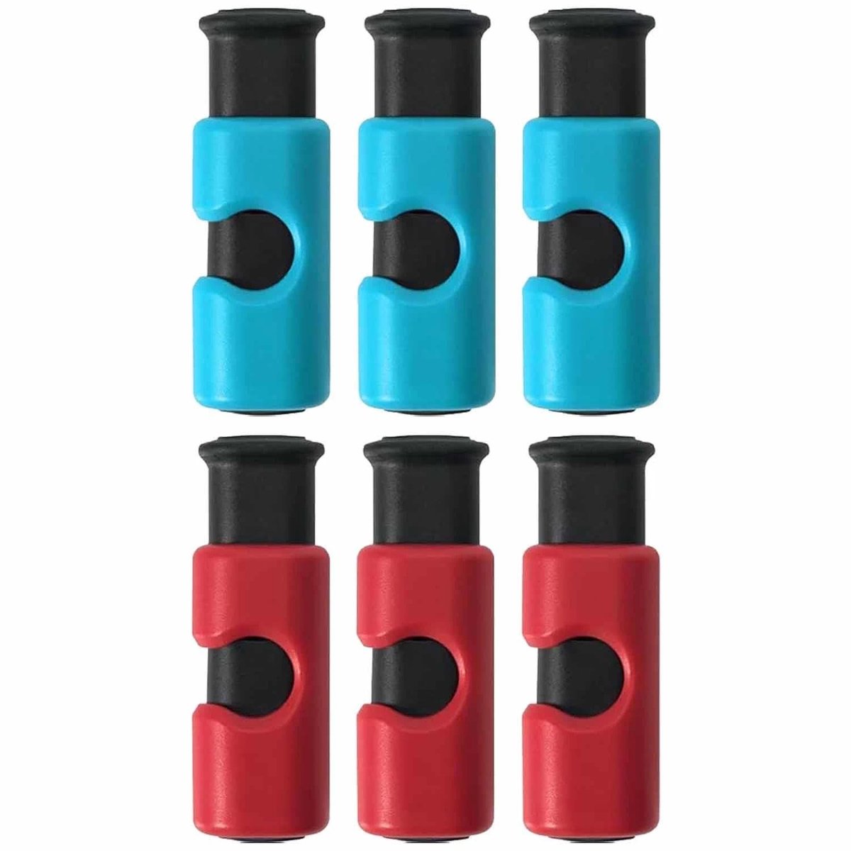 Cosensi- Voedselzak Clips 6-Pack - Duurzaam PP Kunststof - Antislip Rubber Grip - Luchtdichte Sluiting - Geschikt voor Snacks en Brood - Compact voor Picknick - Voedselclips