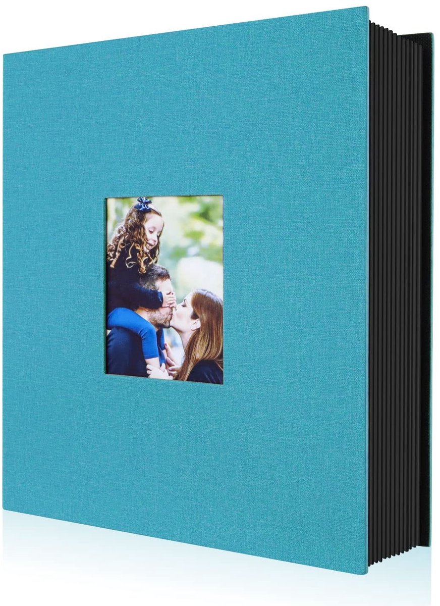 Cosensi- Fotoalbum 400 Compartimenten - 10x15 cm - Linnen Cover - 50 Bladen/100 Pagina's - Exquisite Cover Design - Beschermt Foto's - Fotoboek