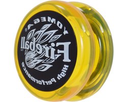 Yomega Fireball - Professional Responsive Transaxle Yoyo, Great for Kids and Beginners to Perform as Pros + Extra 2 Strings & 3 Month Warranty (yellow)