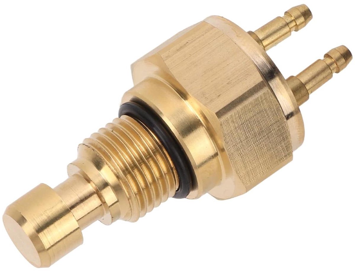 Radiateur Ventilator Schakelaar - Temperatuursensor Motor - Motor Koeling - Messing Constructie - 1 Stuk - Messing