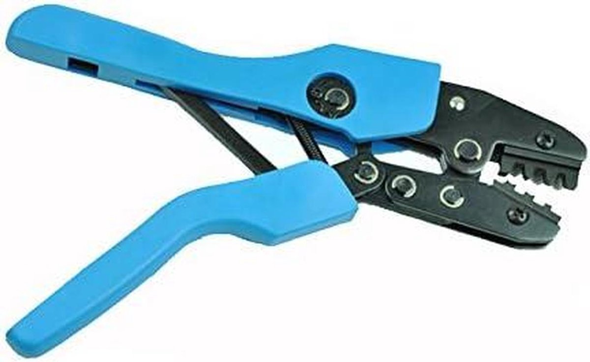 Krimptang - MC4 tang - Zonne-energie installatie - Met ratelmechanisme - 220 mm - Grijs