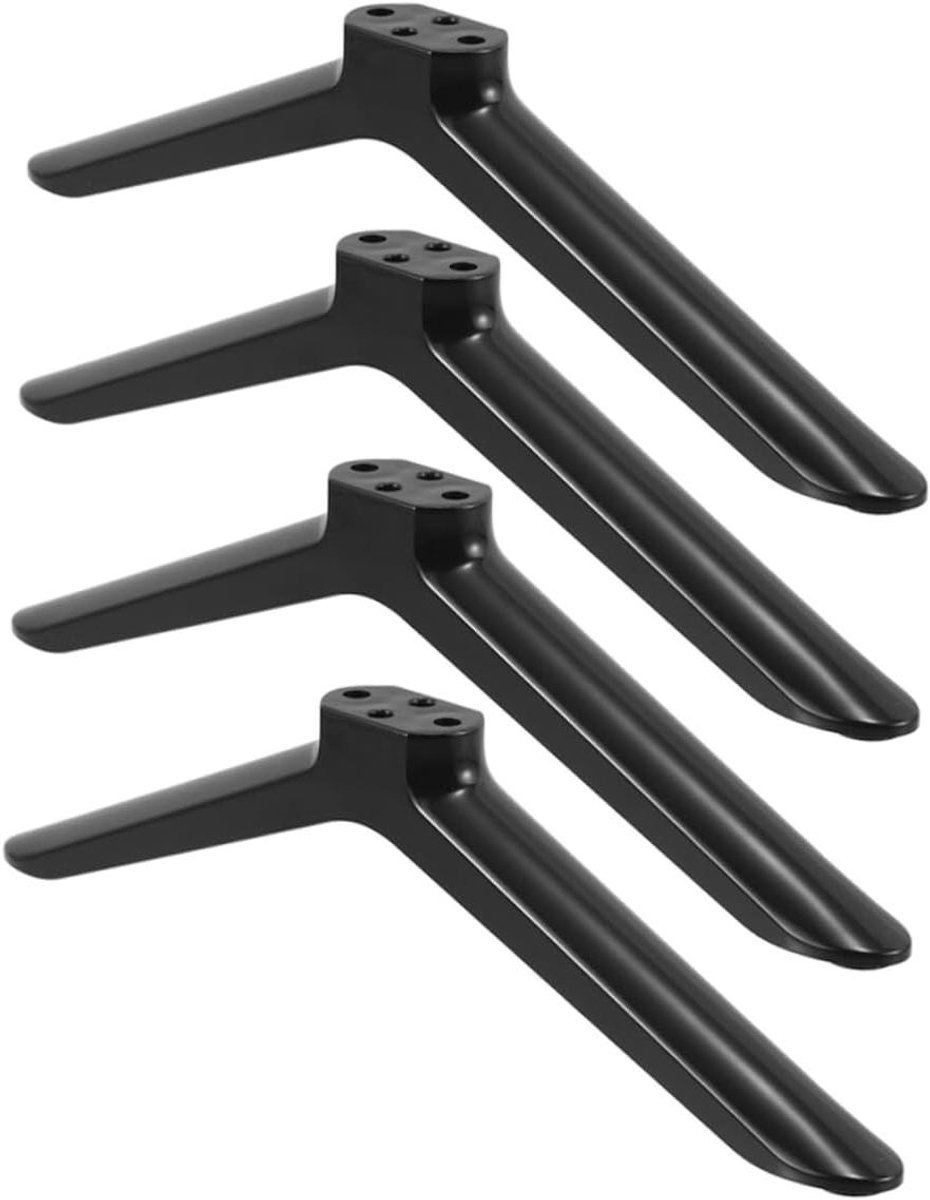 UKCOCO 2 Pairs TV Feet: Universal Table Legs With Screws, Heavy Duty Replacement Foot For Flat Screen TVs, Support For Home