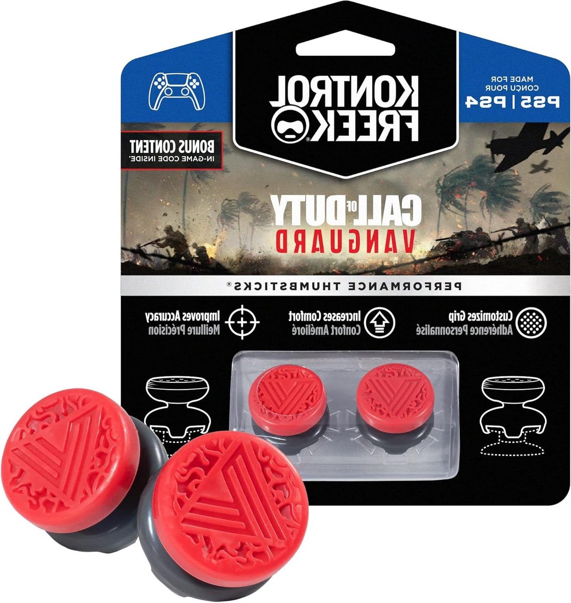 Gaming Thumb Grips - Controller Grips - Verbeterde Controle - Anti-Slip Textuur - Set van 2 - Zwart