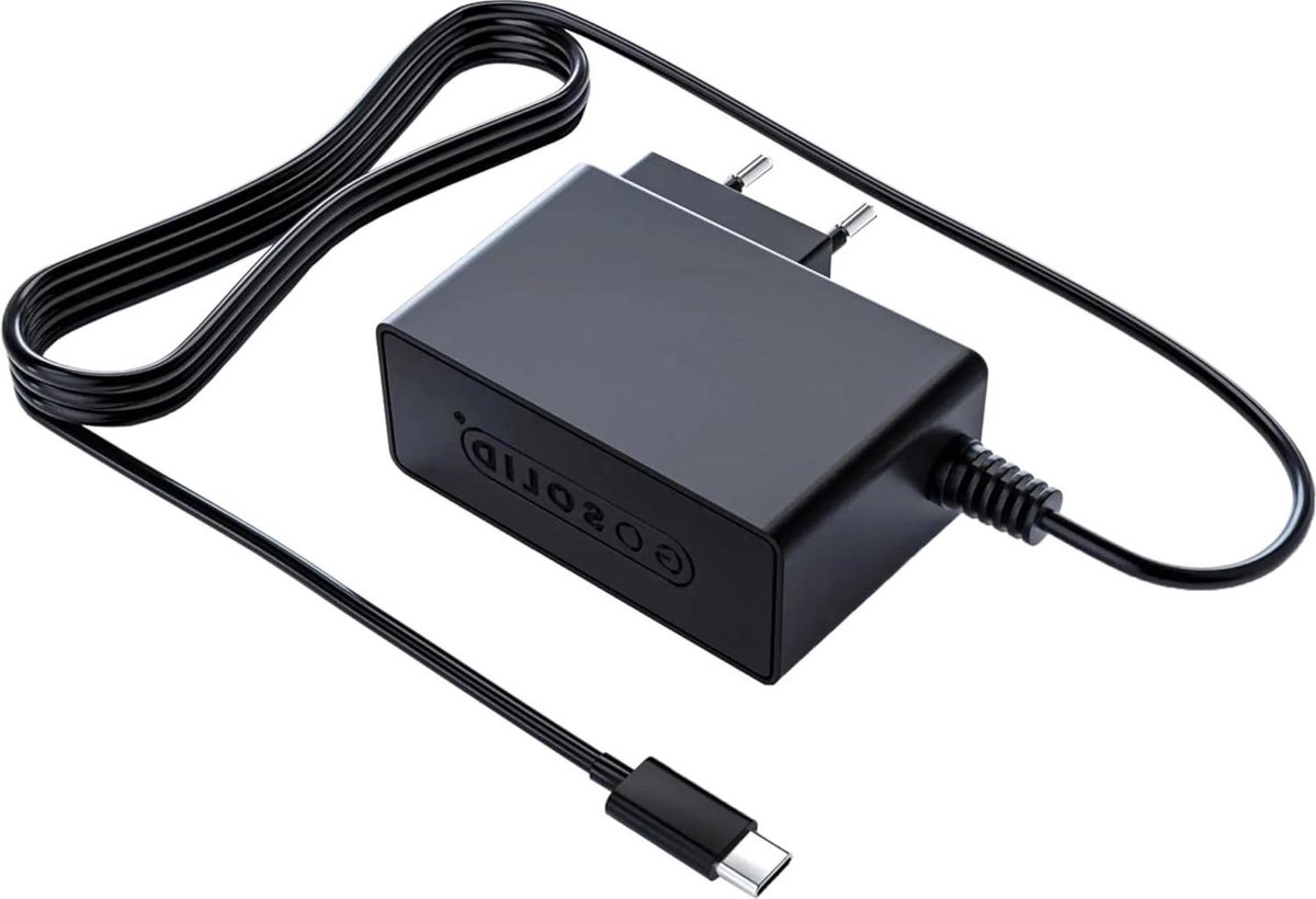 Babyfoon Adapter - Oplader Babyfoon - Kind Monitoren - Specifiek voor ELRO BC4000 - 1 Stuk - Zwart