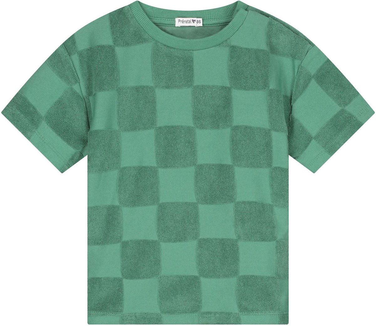 Prénatal baby shirt - Jongens - Groen - Maat 56