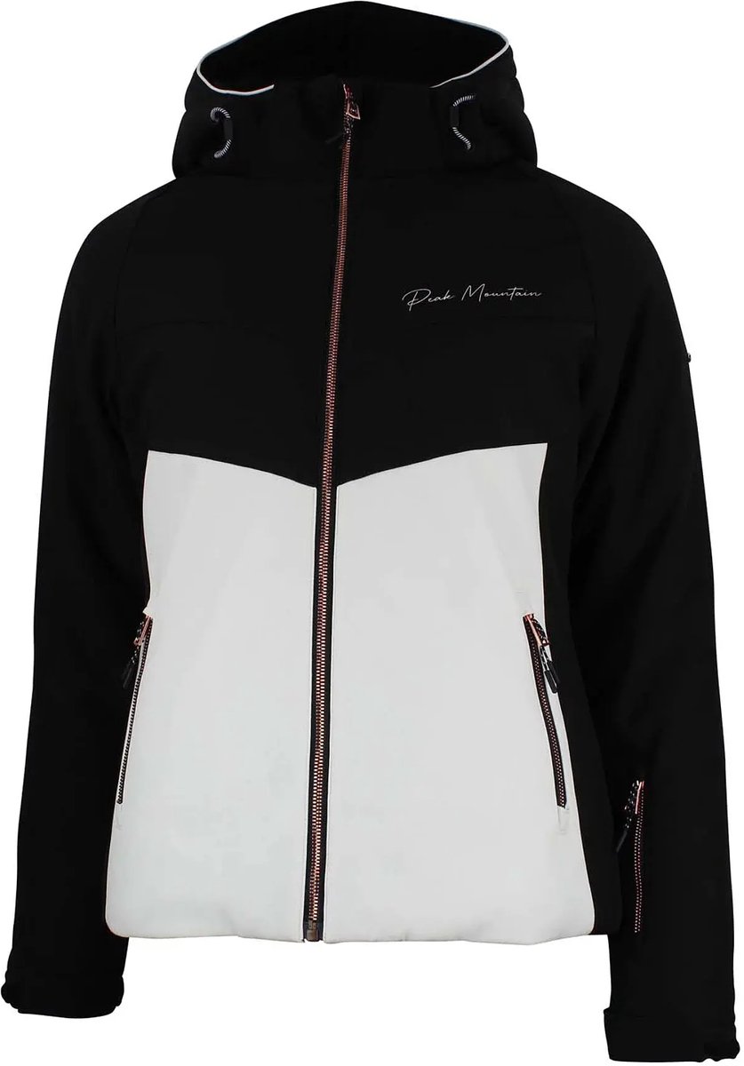 Dames ski jas Peak Mountain Afolir Zwart