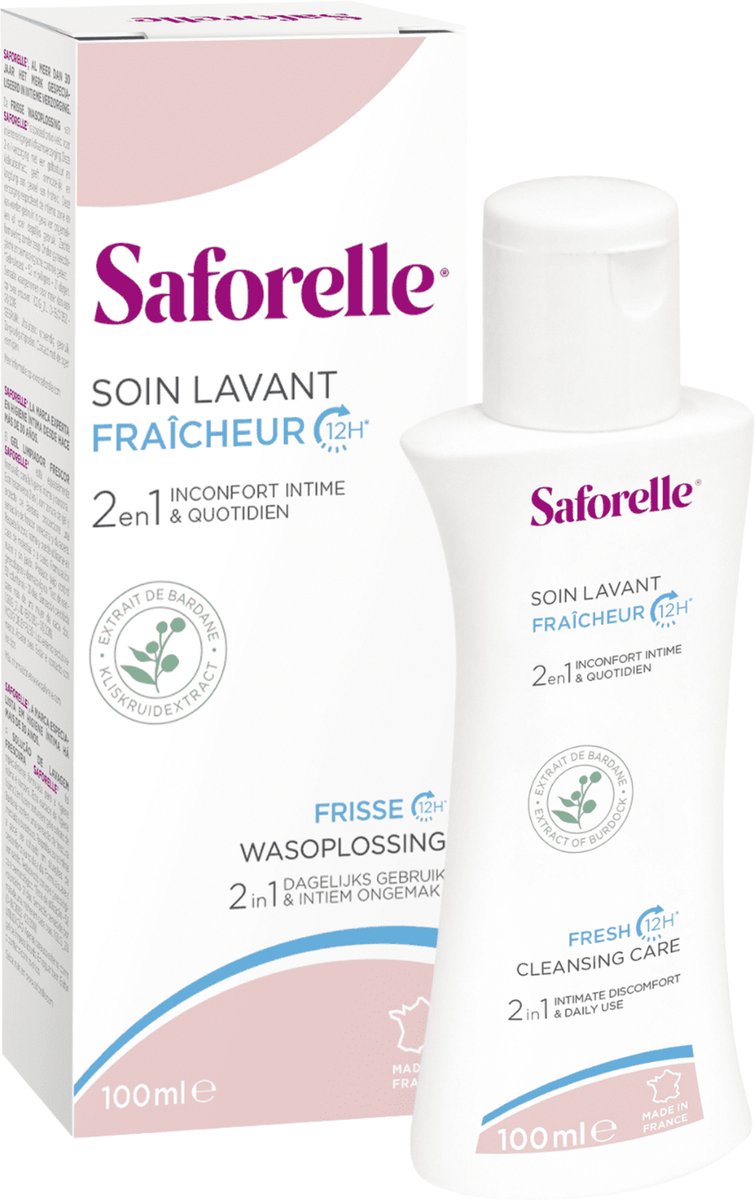 Saforelle Frisse Wasoplossing Fl 100ml